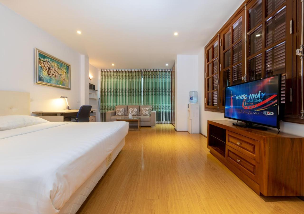 Granda Corner Apartment Hanoi Bagian luar foto