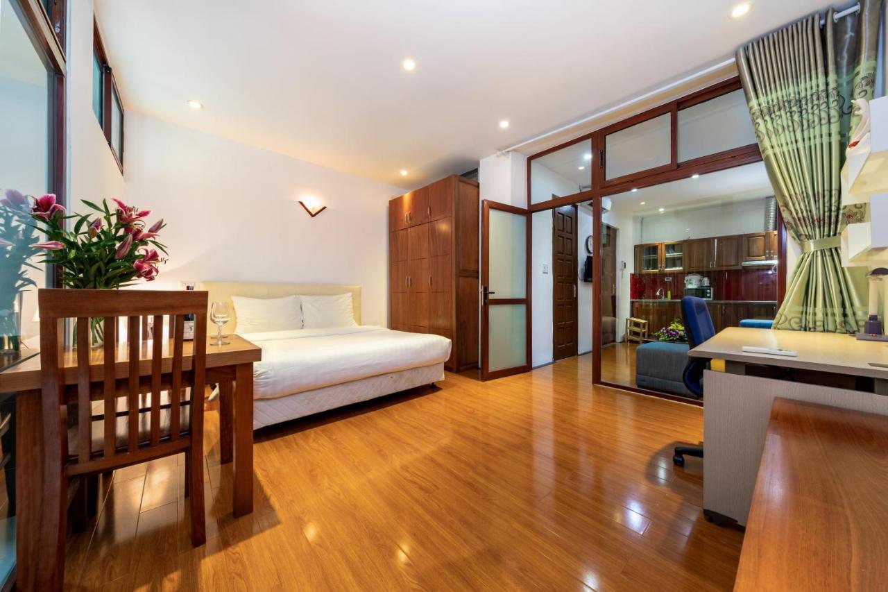 Granda Corner Apartment Hanoi Bagian luar foto